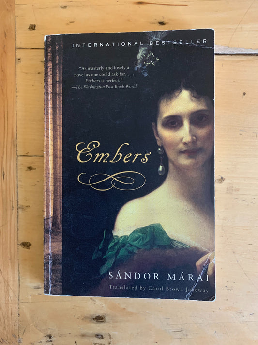 Embers by Sándor Márai
