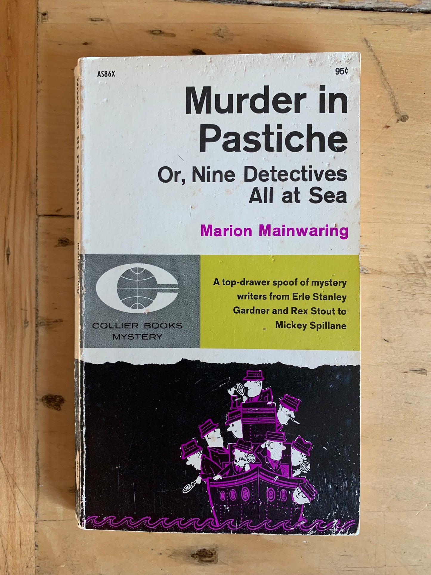 Murder in Pastiche Or, Nine Detectives at Sea by Marion Mainwaring