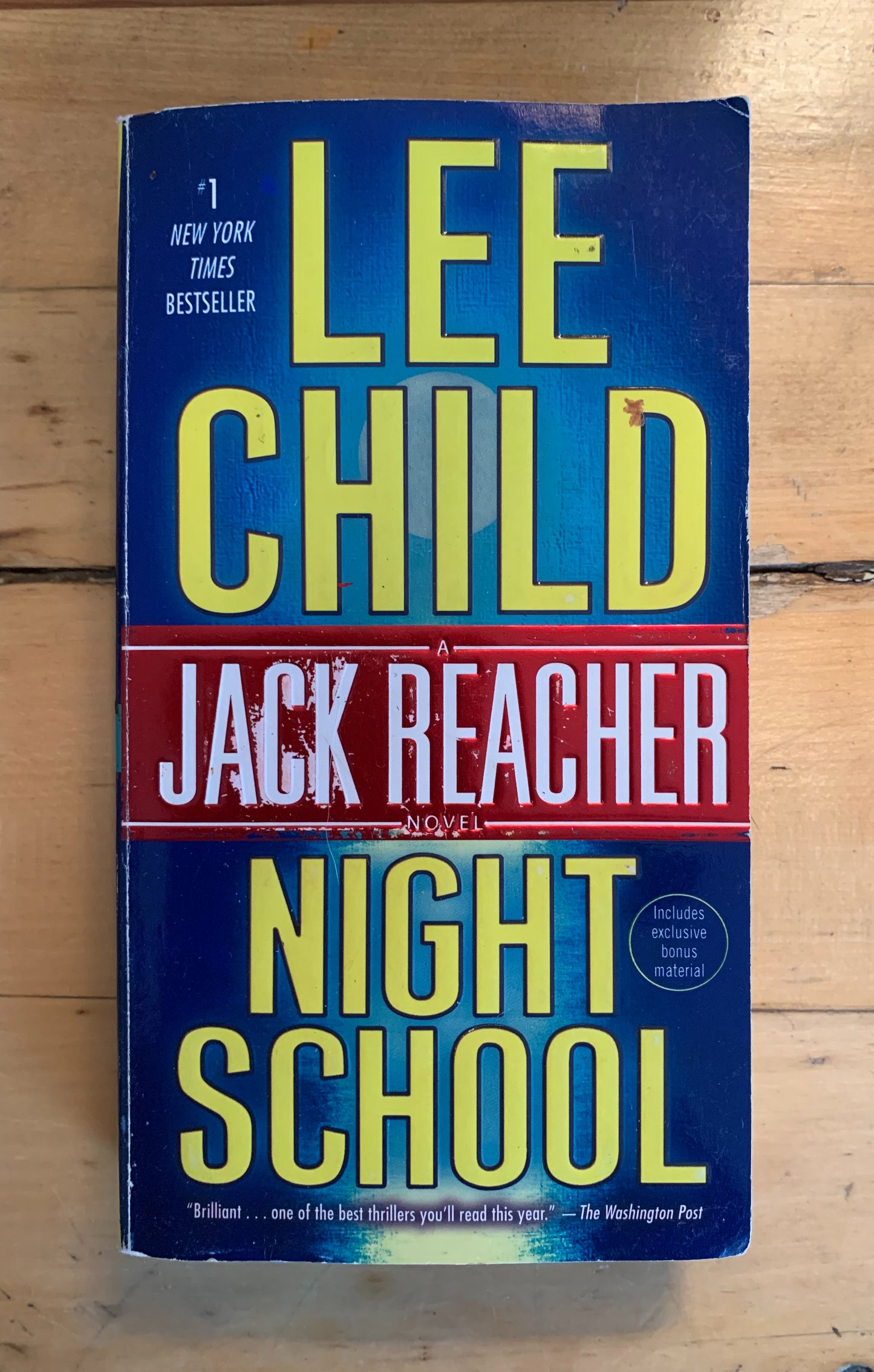Night School by Lee Child (Jack Reacher series #21)